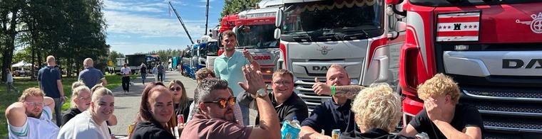 Honderden trucks, maar amper getoeter tijdens truckfestival op Vliegveld Twenthe
