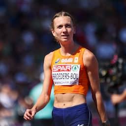 Femke Broeders-Bol onderschatte zichzelf op 800 meter: 'Ik was een beetje bang'