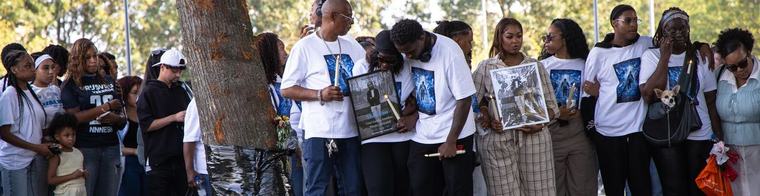 Stille tocht voor Shendiro (20) die omkwam bij verschrikkelijk ongeluk
