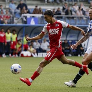 Even leek AZ onderuit te gaan tegen Heerenveen. Toch won de Alkmaarse club met 2-3