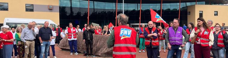 FNV demonstreert tegen bezuinigingen op uitkeringen: 'Die zijn verkeerd en onnodig'