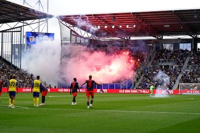 Cambuur laat uitfans weer toe na vuurwerkincident, Go Ahead-fans kijken restant in supportershome