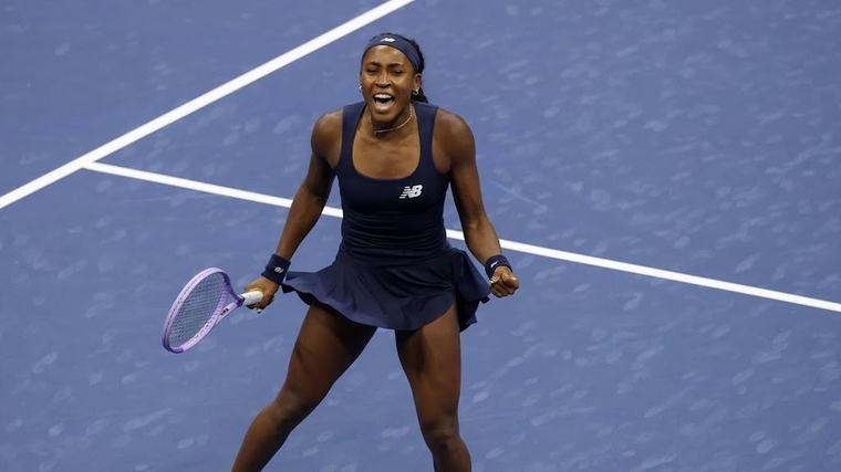 Tennisster Gauff naar laatste acht op US Open