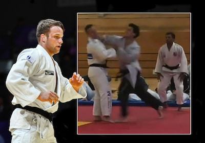 Judoka gaat na verloren wedstrijd door het lint en slaat tegenstander het ziekenhuis in