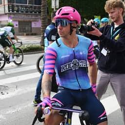 Groenewegen heeft spierscheuring na botsing met motor tijdens training
