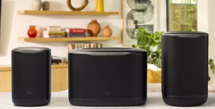 Met deze nieuwe JBL-speakers maak je een draadloos surround-systeem