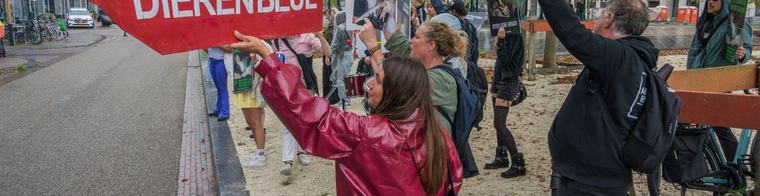 Demonstratie bij restaurant tegen foie gras op menu: 1 aanhouding