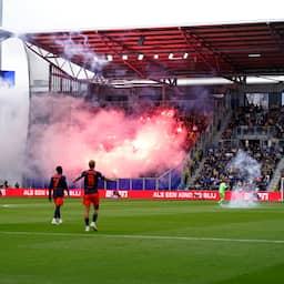 Cambuur laat tegen NEC weer uitpubliek toe na vuurwerkincident Feyenoord-fans