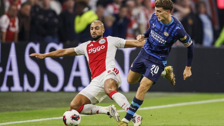 Dubbel gevoel Ajax-debutant Amrabat: "Mooi om te spelen in Arena, door verlies niet blij"