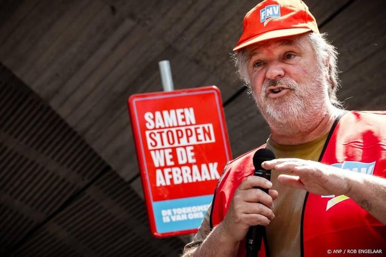 FNV-voorman Spekman noemt oproep minister Vijlbrief 'echt onzin'