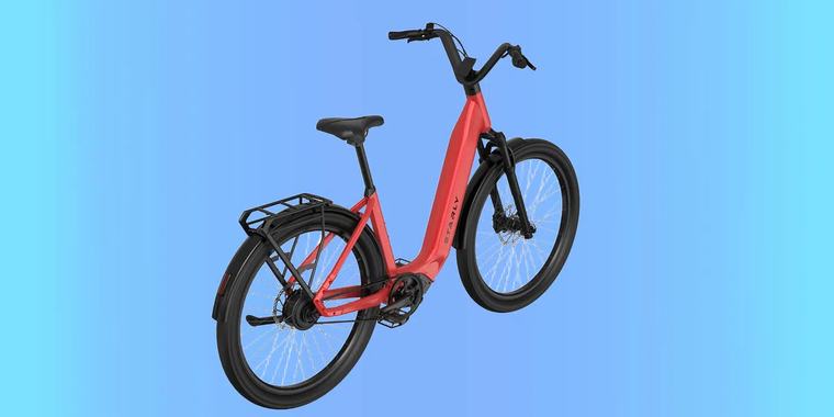 Deze e-bike heeft een bijzonder stuur en lange garantie op de motor