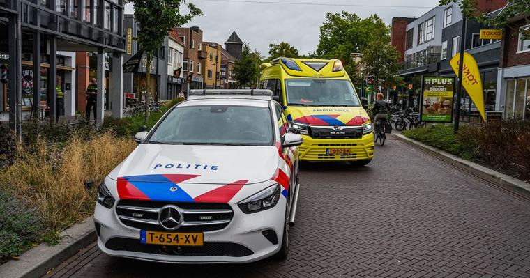 Fietser gewond bij aanrijding in centrum Emmen