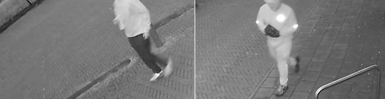 Autokraker met broek op half zeven gefilmd in Enschede