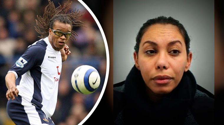 Vriendin die Edgar Davids van kunst beroofde, blijft weg bij zitting: ’Ze kreeg in vliegtuig bagage op haar hoofd’