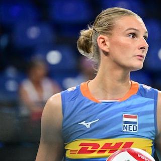 Volleybalsters missen halve finale op EK, maar Indy Baijens ziet potentie: ‘We kijken uit naar de aankomende stijgende lijn’