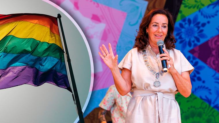 Femke Halsema ontkent Amsterdams probleem met dalende homoacceptatie: ’Vertekend beeld’