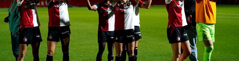Feyenoord Vrouwen draait achterstand om en gaat door in Europa