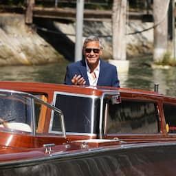 Video | George Clooney arriveert in Venetië voor filmfestival: 'Buongiorno'