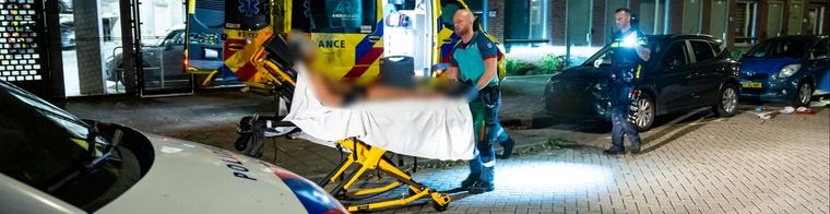Man raakt gewond bij schietpartij