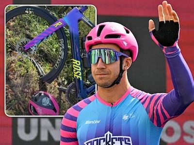 Dylan Groenewegen botst met motor tijdens training: sprinter ‘ontsnapt’ aan ernstige verwondingen