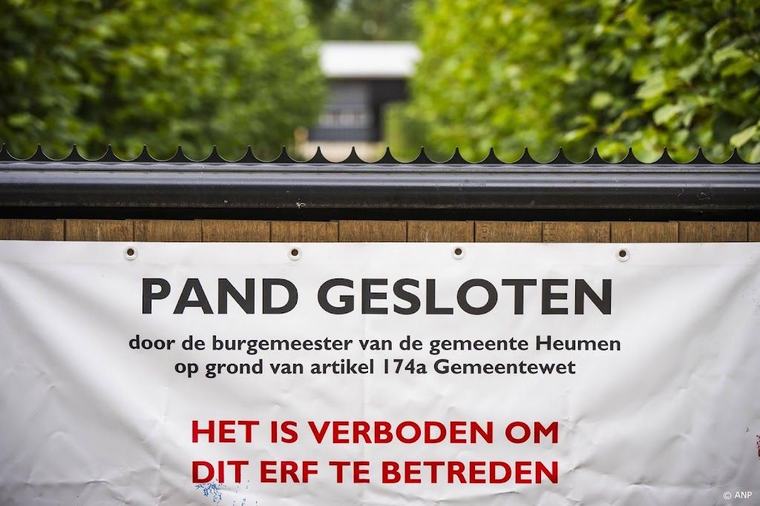 Burgemeester Heumen sluit nog een woning in Overasselt