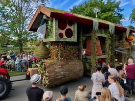 Zara (9) ontwerpt haar eigen kinderwagen voor het Bloemencorso Eelde