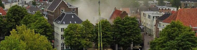Bewoners moeten evacueren door woningbrand in Deventer