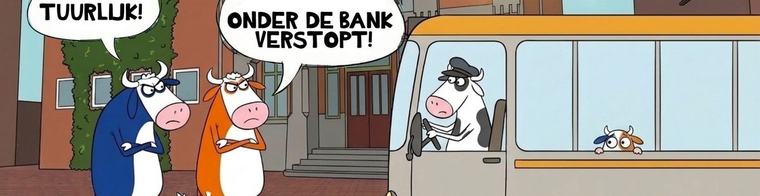 Blaarkopjes komen terug uit Praag