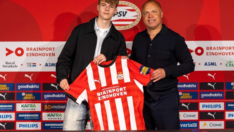 PSV verwelkomt met Mikkel Bro Hansen achtste en laatste aanwinst, Deen (17) sluit direct aan bij eerste elftal