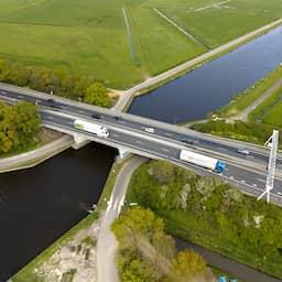 A28 over brug bij Nijkerk 'uit voorzorg' zeker 48 uur dicht in beide richtingen