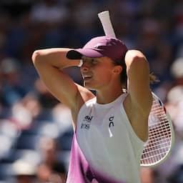 Swiatek uitgeschakeld op US Open na opvallende inzinking in eerste set