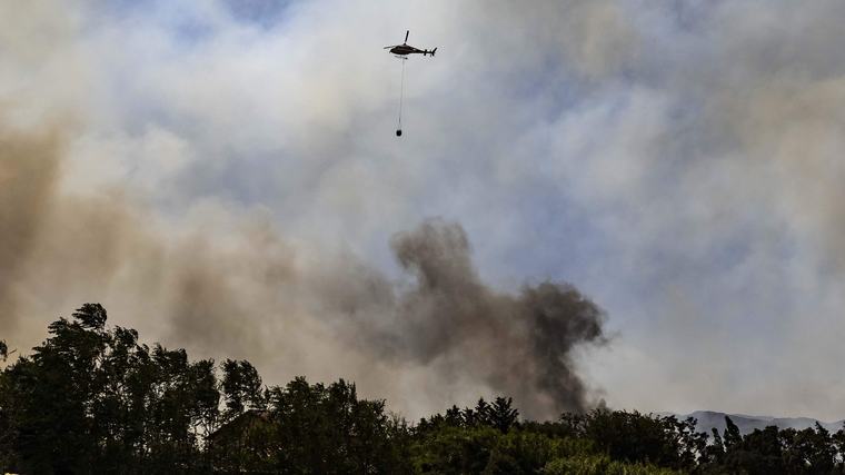 Grote inzet bij zware natuurbrand in Zuid-Frankrijk